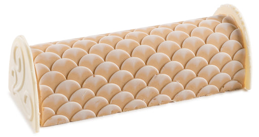 A luxurious peanut butter log encased in velvety white chocolate with a signature scalloped finish. Designed for gifting and special occasions, it’s an elegant take on a classic treat.
