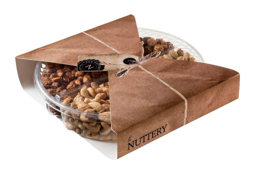 This elegantly wrapped nut assortment tray features an irresistible selection of crunchy and caramelized nuts, packed in a stylish gift-ready package. Ideal for holiday gifting, corporate presents, or personal indulgence, this gourmet nut tray delivers both quality and taste.