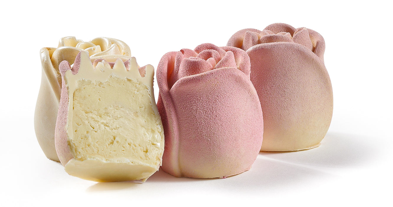 These handcrafted cheese roses are as stunning as they are delicious, with a delicate texture and creamy flavor. A perfect gift or indulgent treat for any cheese lover.