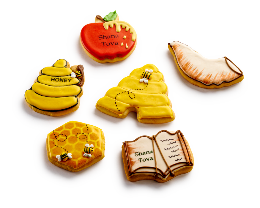 Rosh Hashanah Decorated Cookies