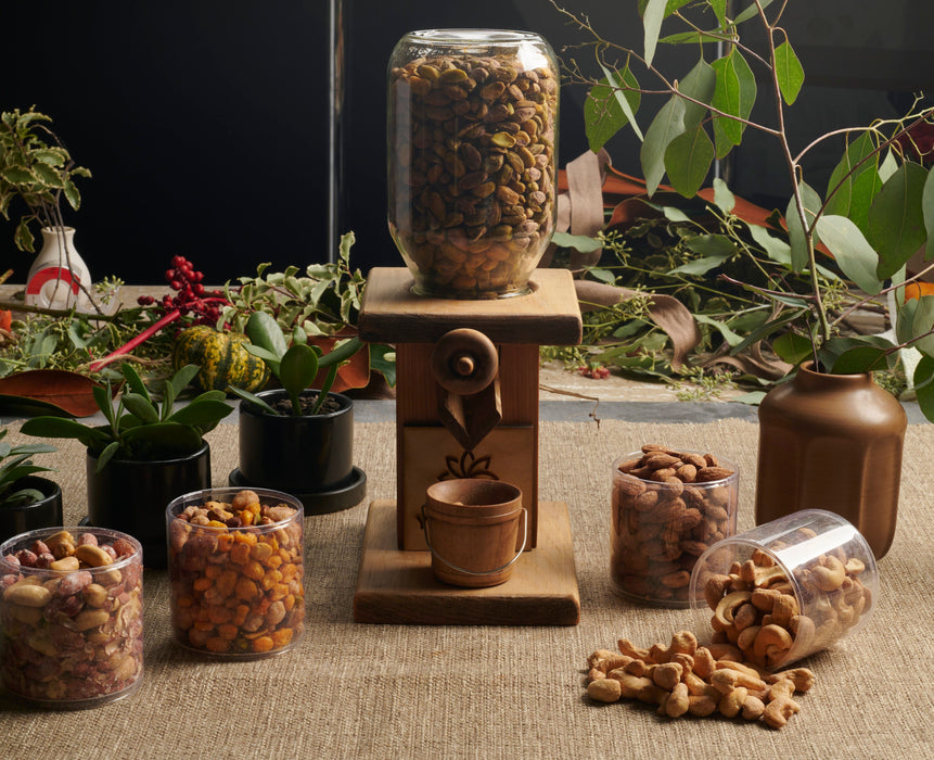 Deluxe Nut Dispenser With Refills