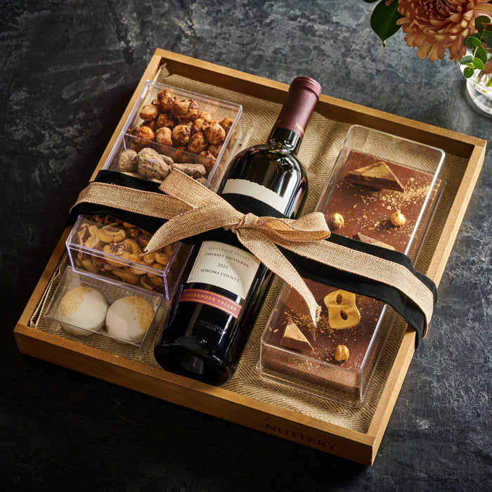 Wine and Gourmet Gift Set "A Touch of Class"