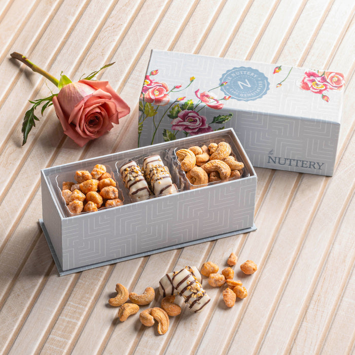 Floral Delight |  Nuttery Mishloach Manos Gift Box