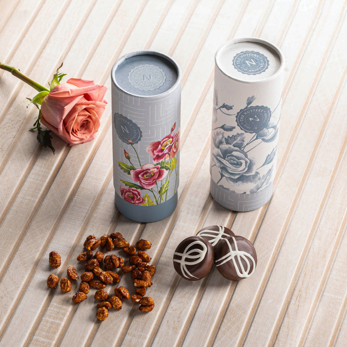 Floral Delight Gift Tube Set | Nuttery Shaloch Manos