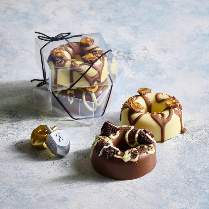 Chocolate Cheese Donut-Sold per Piece