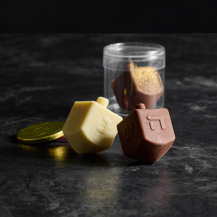 3D Dairy Chocolate Dreidel