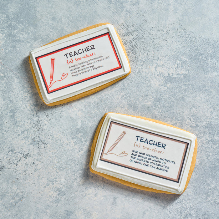 #1 Teacher Definition Cookies-Sold per Piece