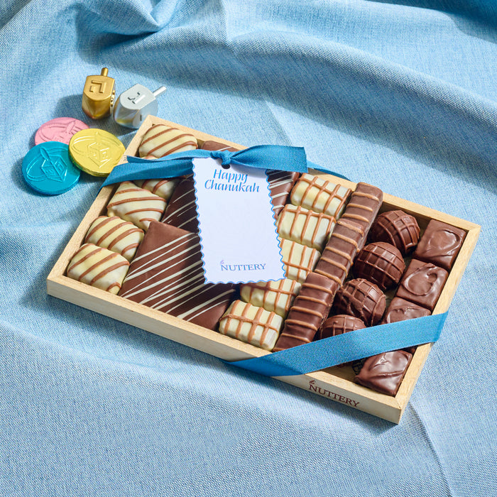 Chanukah Small Chocolate Elegance Tray