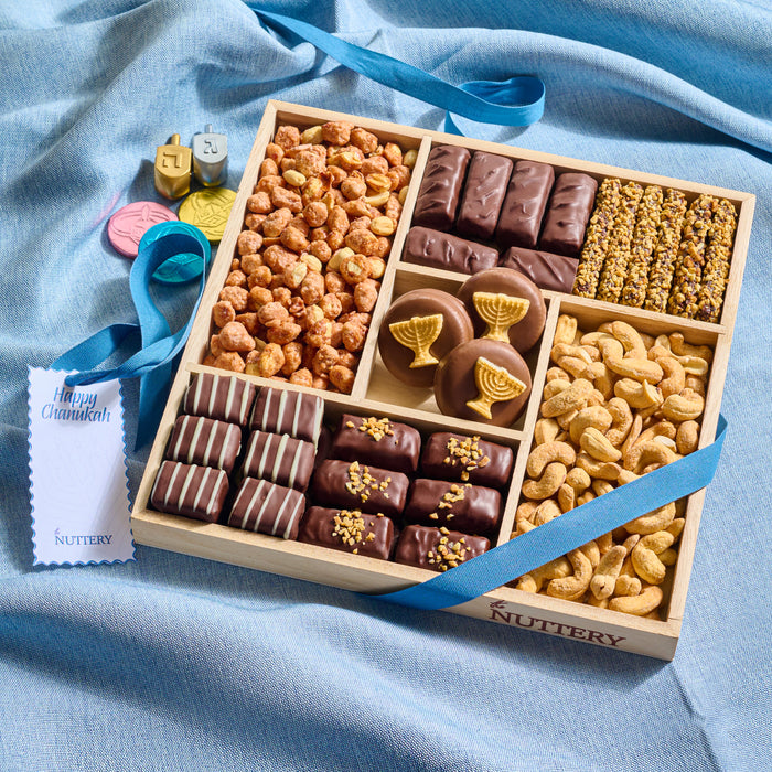 Chanukah Variety Chocolate & Nut Gift Tray