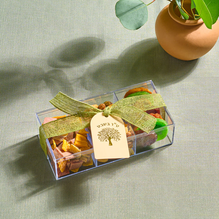Tu Bshvat Acrylic Gift - Dried Fruit and Nuts