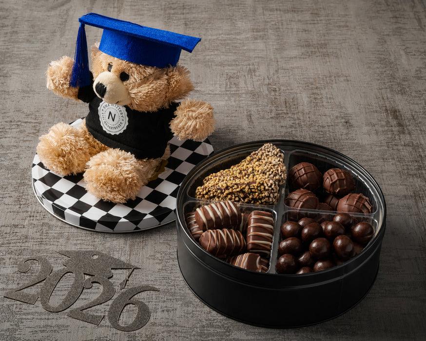 Bear & Chocolate Graduation Gift Set