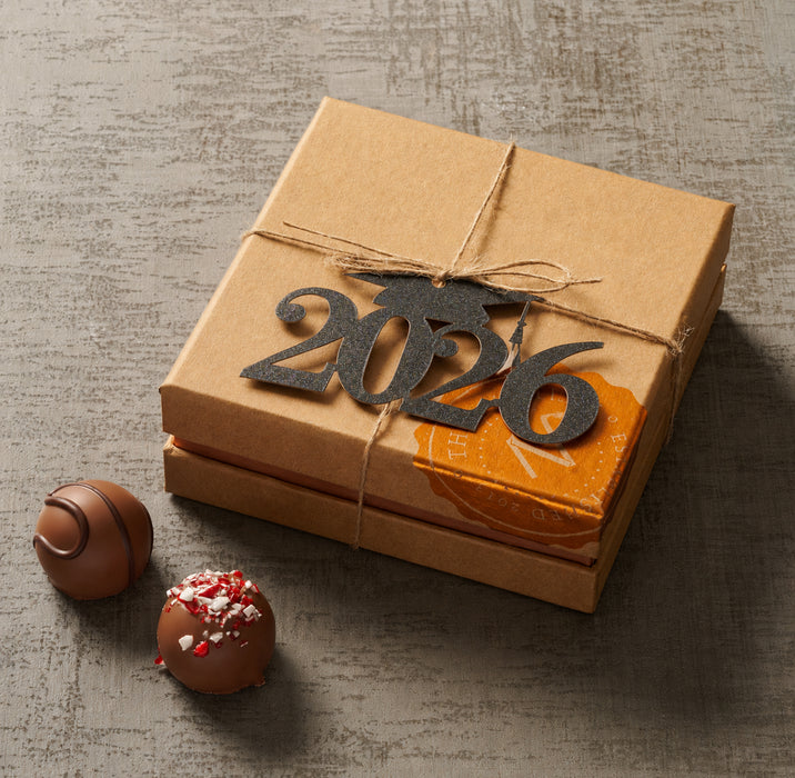 The Graduate’s Truffle Box-9 Pc. Milk Chocolate Box