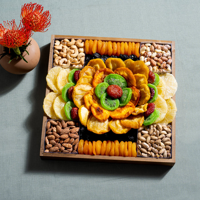 Fruit & Nut Blossom Gift Tray – Holiday Corporate Gift