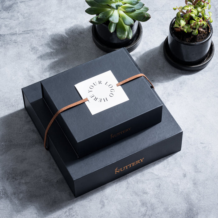Classic Delight Gift Set – Gourmet Chocolate & Nut Boxes with Custom Logo