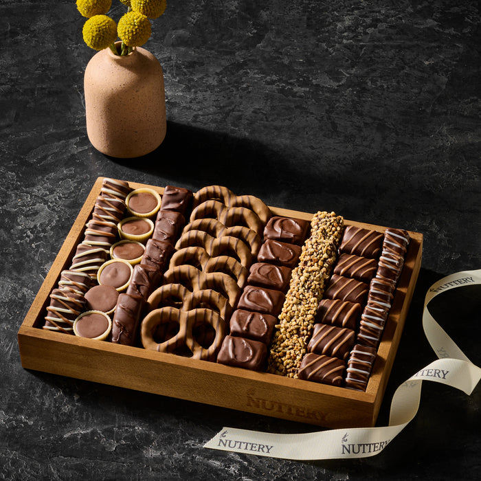 Fudge Bites & Coconut Logs Chocolate Small Gift Tray