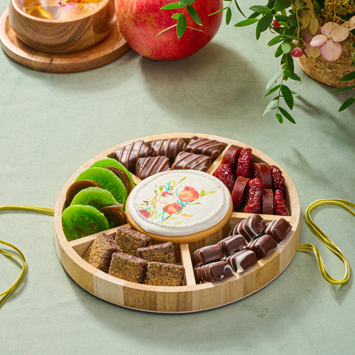 Pomegranate Delight Round Platter