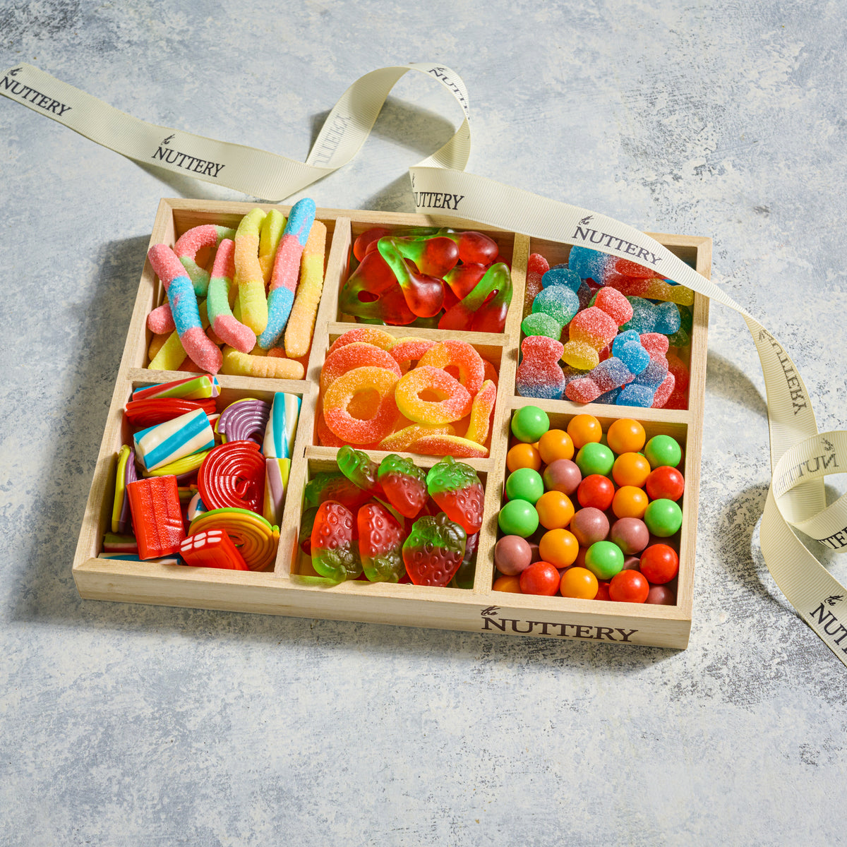 Candy 7 Section Gift Tray | Small — The Nuttery