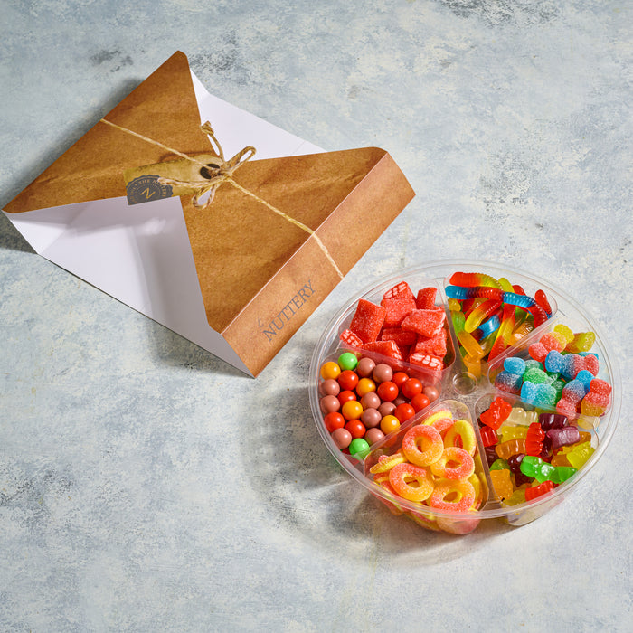 PLASTIC 6 SECTION CANDY