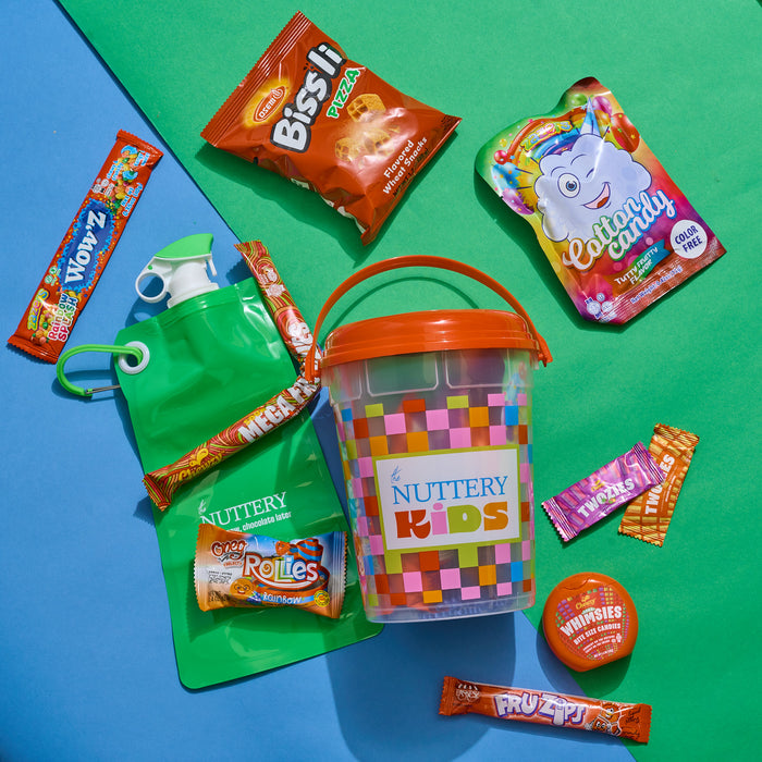 Kids Camp Care Package Bucket | Summer Candy & Snack Gift
