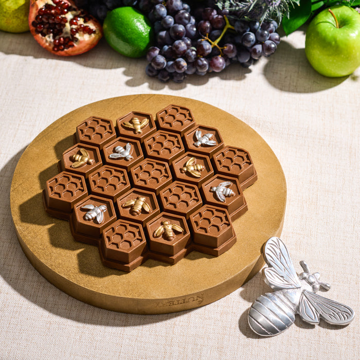 Bee Hive Chocolate Pie