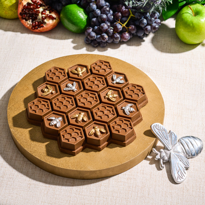 Bee Hive Chocolate Pie