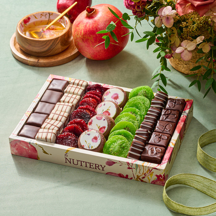 Dried Pomegranate Chocolate Fruit Trays  | Chaya Toron X The Nuttery