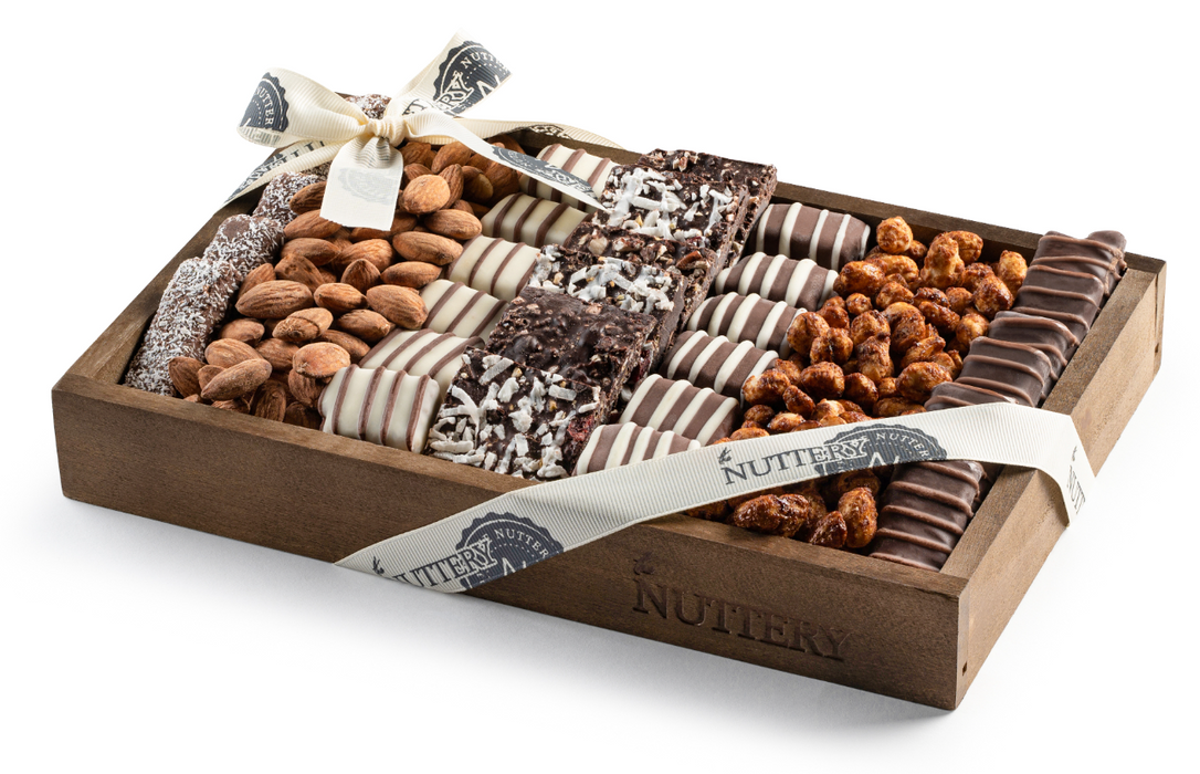 Pareve Chocolate and Nuts Gift Tray | Small