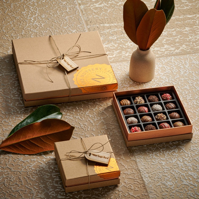 Premium Milk Chocolate Corporate Gift Box-Custom Logo