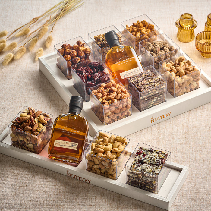 Premium Nut and Chocolate Delight Gift Tray