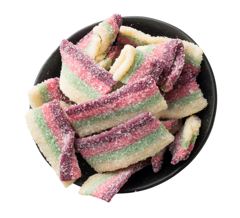 Sour Rainbow Chewy Candy "Nosh Ess"