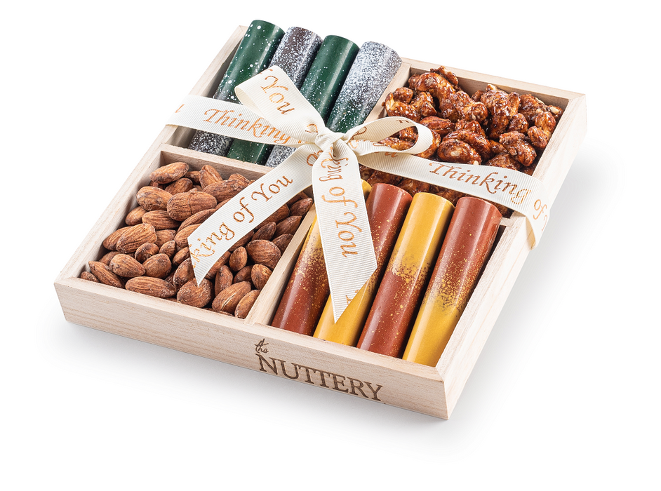 The Nuttery Thinking of You Specialty Chocolate and Nut Care Package