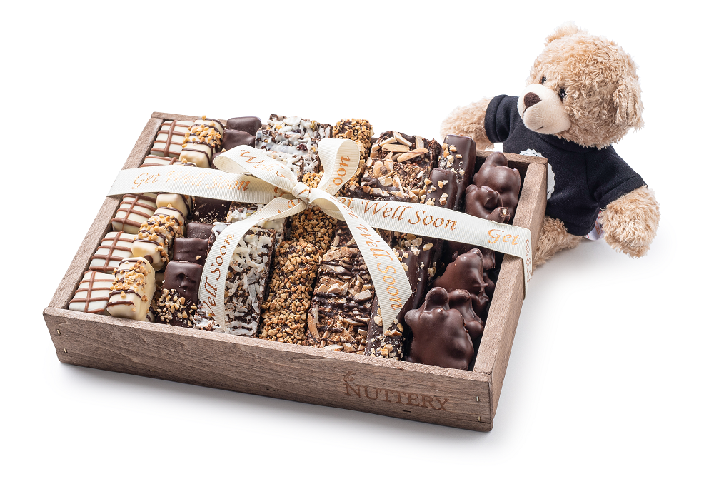 The Nuttery Signature Get Well Chocolate Tray