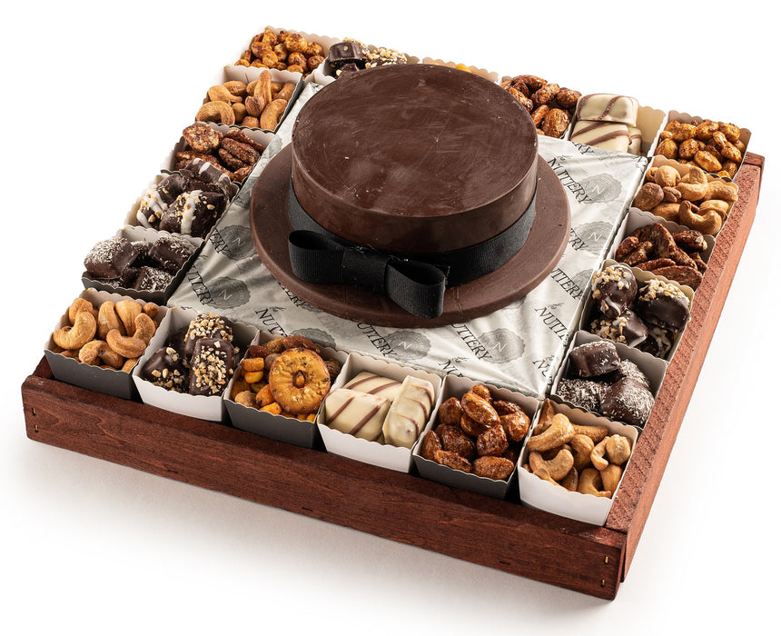 The Nuttery Smash Hat Chocolate and Nut Arrangement