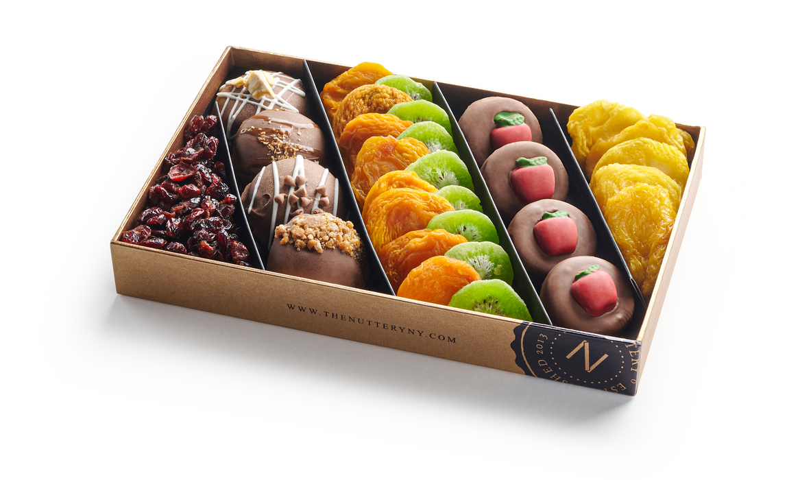 Nuttery Rosh Hashanah Classic 5 Section Gift Box