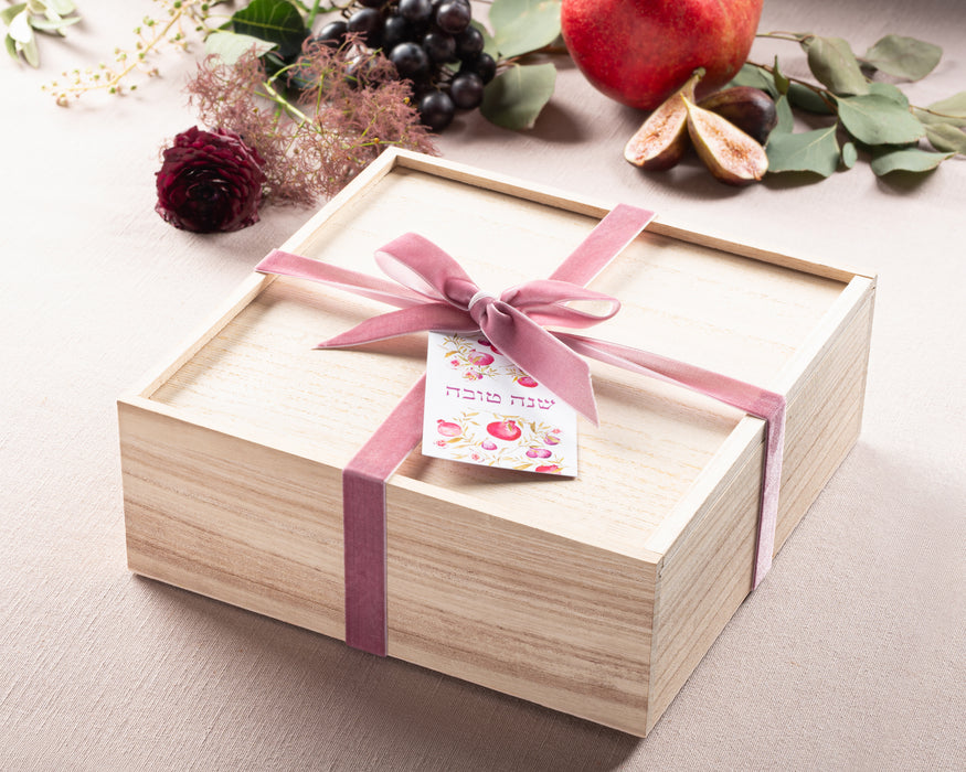 Chocolate Decadence Wood Gift Crate