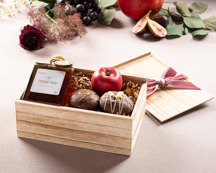 Apple & Honey Wood Gift Crate